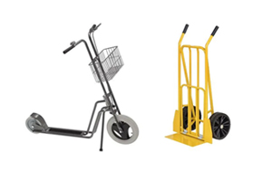 Manuell, flexibel transportutrustning