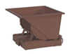 Tippcontainer Argos för källsortering - brun - kompost