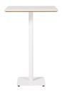 Barbord Trend, BxDxH 700x700x1125 mm, vit fyrkantsfot