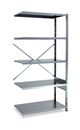 Lagerhylla  Galvaniserad, utbyggnad, BxDxH 965x500x1960, öppen
