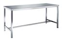 Arbetsbord Rostfritt, utan underhylla, LxB 1200x750 mm