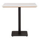 Pelarbord Trend, BxDxH 800x800x755 mm, svart fyrkantsfot