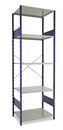 Lagerhylla  Blå/Grå, grund, BxDxH 1000x700x3000, öppen