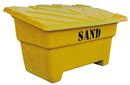 Gatusandlåda Kiruna, 550 l, gul, LxBxH 1440x920x870 mm