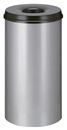 Brandsäker Soptunna, 50 l, H 625 mm, silver