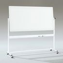 Whiteboard på hjul Vibeke, BxH 1500x1000 mm, emaljerad