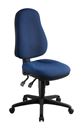 Kontorsstol Fenix, blå, hög rygg