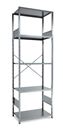 Lagerhylla  Galvaniserad, grund, BxDxH 1000x600x3000, öppen