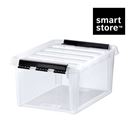 Plastlåda med lock SMARTSTORE Classic