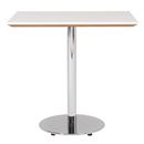 Pelarbord Trend, BxDxH 800x800x755 mm, kromad rundfot