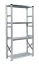 Lagerhylla Flex, med galvaniserade stålhyllplan