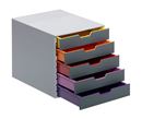 Blankettbox VARICOLOR, 5 lådor