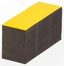 Magnetband, gul, HxB 50x80 mm, 100 st/fp