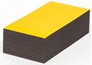 Magnetband, gul, HxB 50x150 mm, 100 st/fp