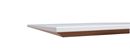 Höj och sänkbart konferensbord Trend, LxB 2400x1200/800 mm, vit/svart, 8 platser