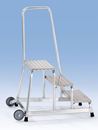 Mobil Arbetstrappa, 3 steg, BxD 760x870 mm