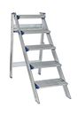 Stegpall med bärhandtag, 5 steg