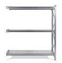 Lagerhylla Maxi, utbyggnad, BxDxH 1820x800x2000, galvade hyllplan