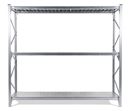 Lagerhylla Maxi, grund, BxDxH 2786x800x2500, galvade hyllplan