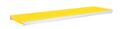 Hyllplan till Lagerhylla Flex, BxD 1500x600, gul plast