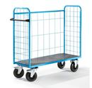 Postbur 500 kg Noor, med gallerväggar, på 3 sidor, längd 1420 mm