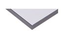 Bordskiva Heimdal, grå laminat, LxB 2000x600x40 mm