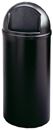 Soptunna Flamdämpande, 57 l, Ø 390 mm, svart