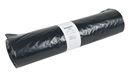 Sopsäck, 125 liter, 750x1150 mm, 40my, svart