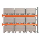 Pallställ Space utbyggnadssektion