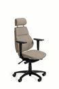 Kontorsstol Sverigestolen 818, tyg Capture, beige