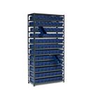 Lagerhylla Lokka med Lagerlåda Dinkel, 96 st, BxDxH 1000x300x2000 mm