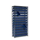 Lagerhylla Lokka med Lagerlåda Dinkel, 96 st, BxDxH 1000x300x2000 mm