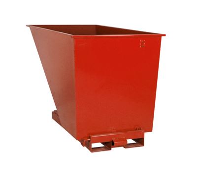 Tippcontainer Argos 1600 L, LxBxH 2073x1066x1248 mm, röd