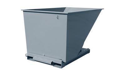 Tippcontainer Argos 2000 L, LxBxH 2073x1316x1248 mm, grå