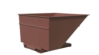 Tippcontainer Argos 2500 L, LxBxH 2073x1566x1248 mm, brun