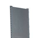 Täckt gavel till Lagerhylla, DxH 300x2500, galv