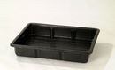 Uppsamlingskärl av plast, LxB 800x600 mm, 50 liter, utan galler