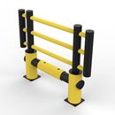 Påkörningsskydd Kilan 1-balk, H 1216 mm, B 1500 mm