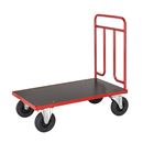 Plattformsvagn Lysan, LxBxH 1000x600x1000 mm, röd