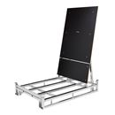 Stålpall Lakka med stöd, LxB 1200x800 mm