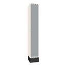 Klädskåp Sonesson Flex, 1 dörr i 1 skåp, BxD 300x400 mm/skåp, grå/vit
