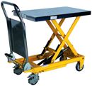 Lyftvagn Molly, manuell, enkelsax, LxB 855x500 mm, lyftkapacitet 500 kg