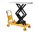 Lyftvagn Molly, manuell, dubbelsax, LxB 1220x610 mm, lyftkapacitet 800 kg