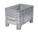 Plastcontainer Burgha, med fötter, 285 liter