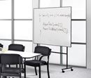 Whiteboardtavla på hjul Xida, 1500x1200 mm, dubbelsidig vit