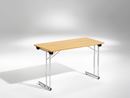 Utbildningsbord Hatty, 1200x500 mm, ek/krom