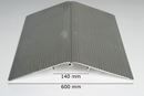 Tröskelbrygga i aluminium. Bredd 1200 mm