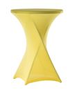Överdrag Stretch till ståbord ø800 mm, gul