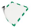 Inforam Duraframe Security, magnetisk A4, grön/vit. 5 st/fp