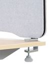 Bordsbeslag Ease till Edge bordsskärm, toppmonterad till Edge bordsskärm, grå